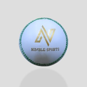 Nimble Sports White Leather Cricket Ball 1 Pc